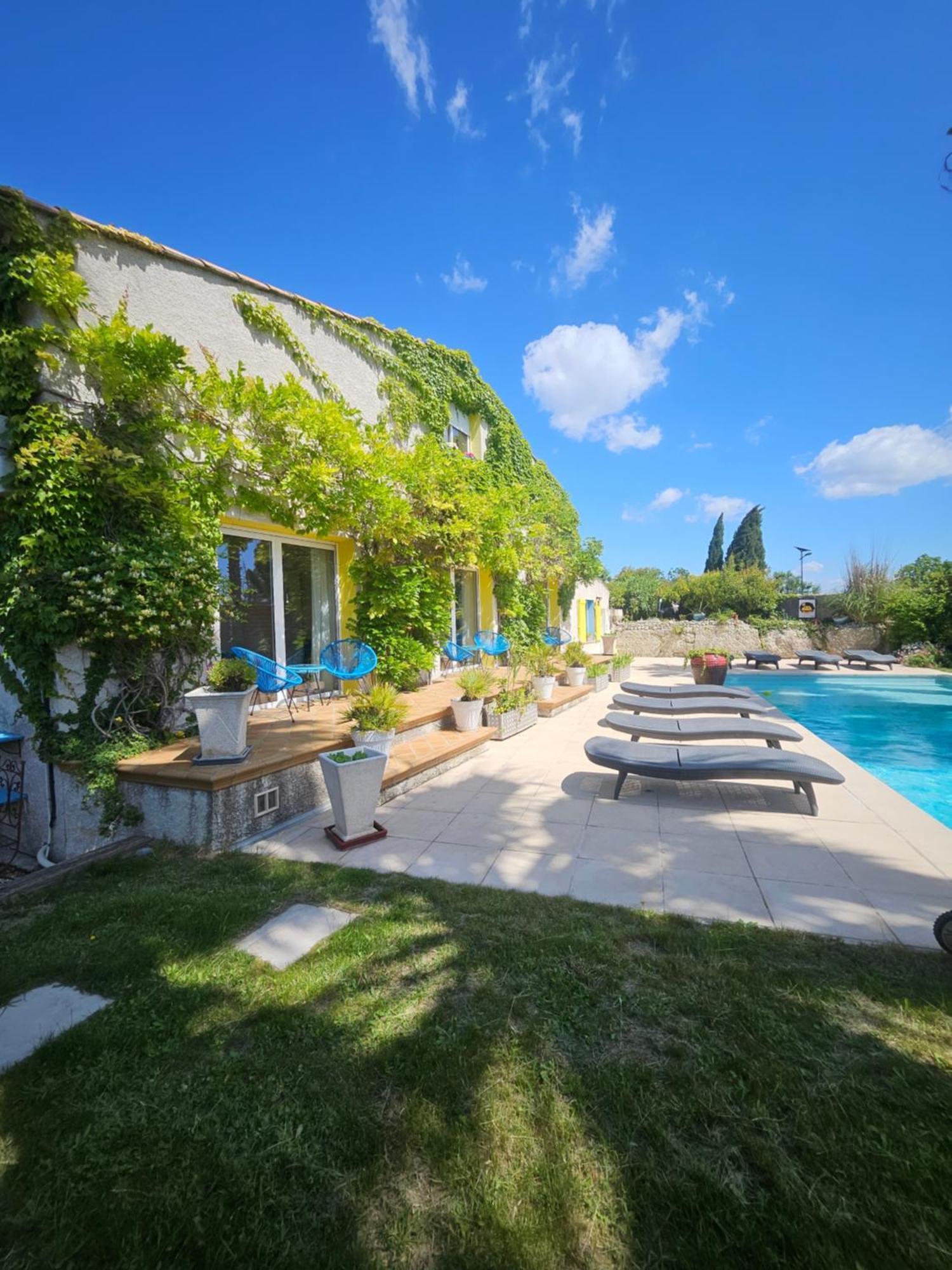 Belle Villa Lespignan Kültér fotó